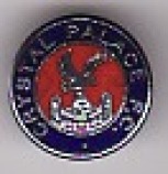 Very small round blue / red / silver