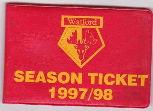 Season Ticket 97/8