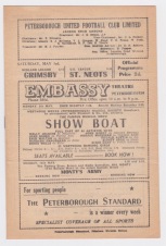 Peterborough v Grimsby Town - 1951/1952